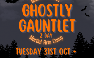 Master Thomas’ – Ghostly Gauntlet – Halloween Martial Arts Camp